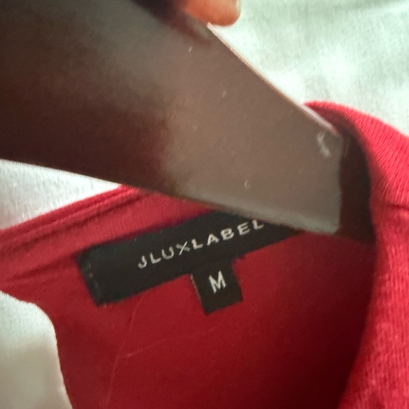 JLUXLABEL Red Crop Top and Maxi Skirt Set - Picture 7 of 8